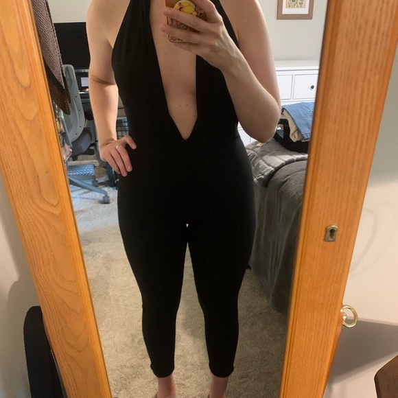Lulu black bodycon romper - Picture 7 of 7